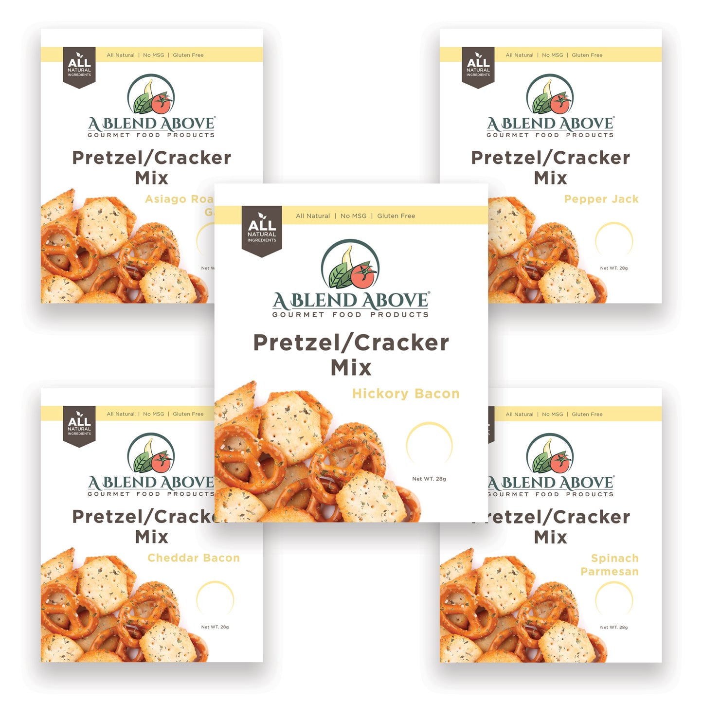 Pretzel/Cracker Mix 5 Pack