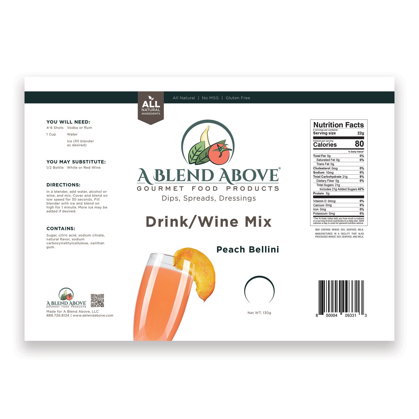 Peach Bellini Drink Mix