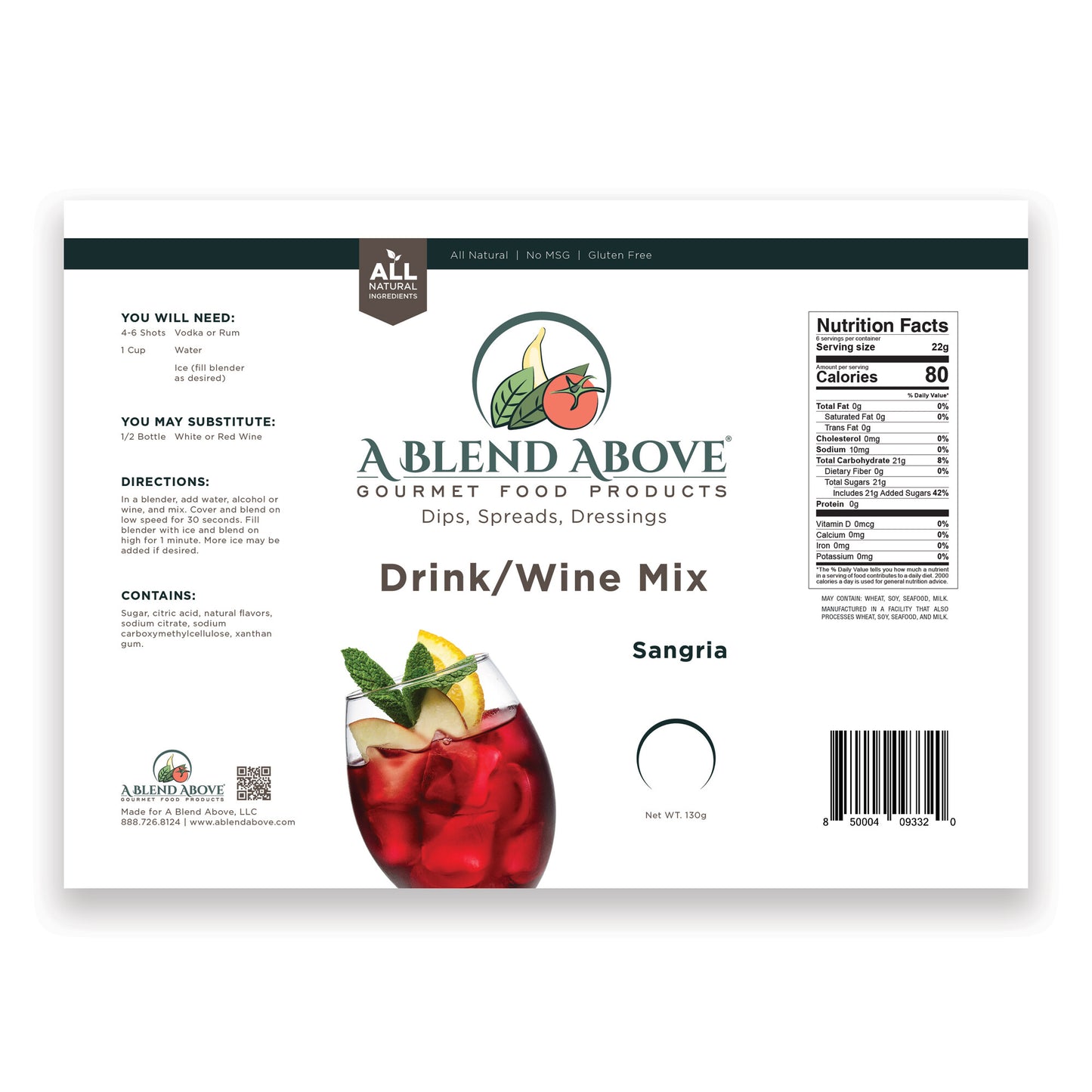 Sangria Drink Mix