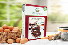 White and Dark Chocolate Brownie Mix