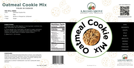 Oatmeal Cookie Mix