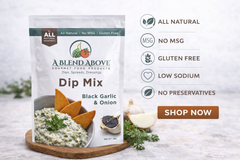 Black Garlic and Onion Dip Mix