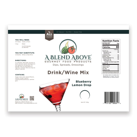 Blueberry Lemon Drop Drink Mix