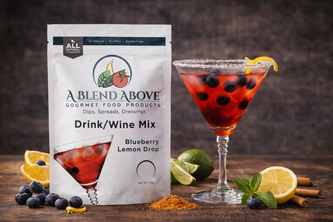 Blueberry Lemon Drop Drink/Wine Mix
