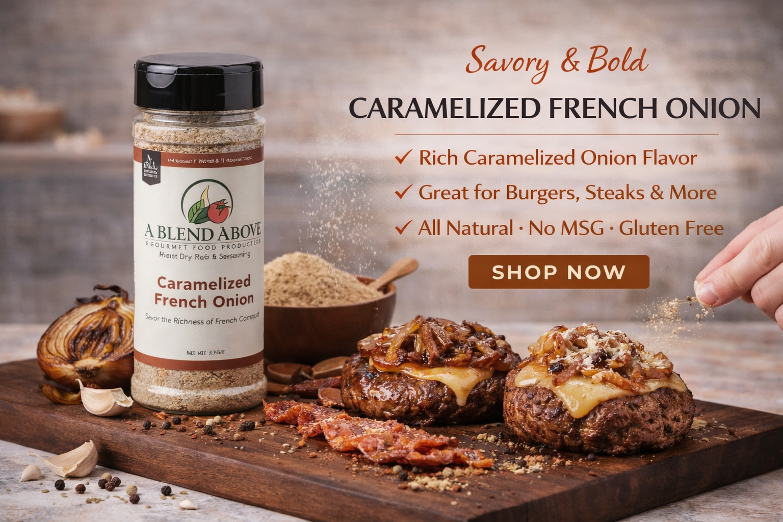 Caramelized French Onion Spice Rub