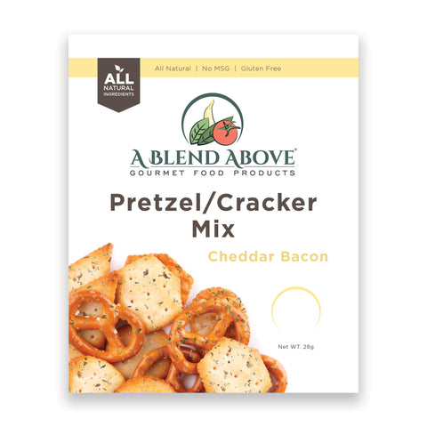 Cheddar Bacon Pretzel/Cracker Mix