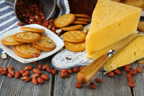 Cheddar Bacon Pretzel/Cracker Mix