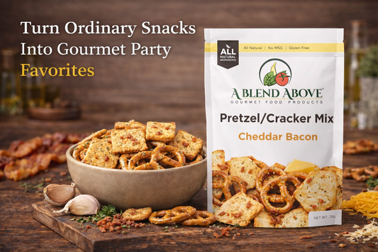 Cheddar Bacon Pretzel/Cracker Mix