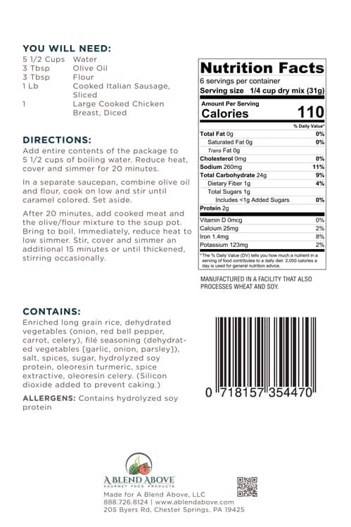 Gumbo Soup Mix