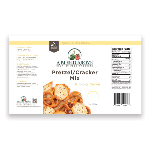 Hickory Bacon Pretzel/Cracker Mix
