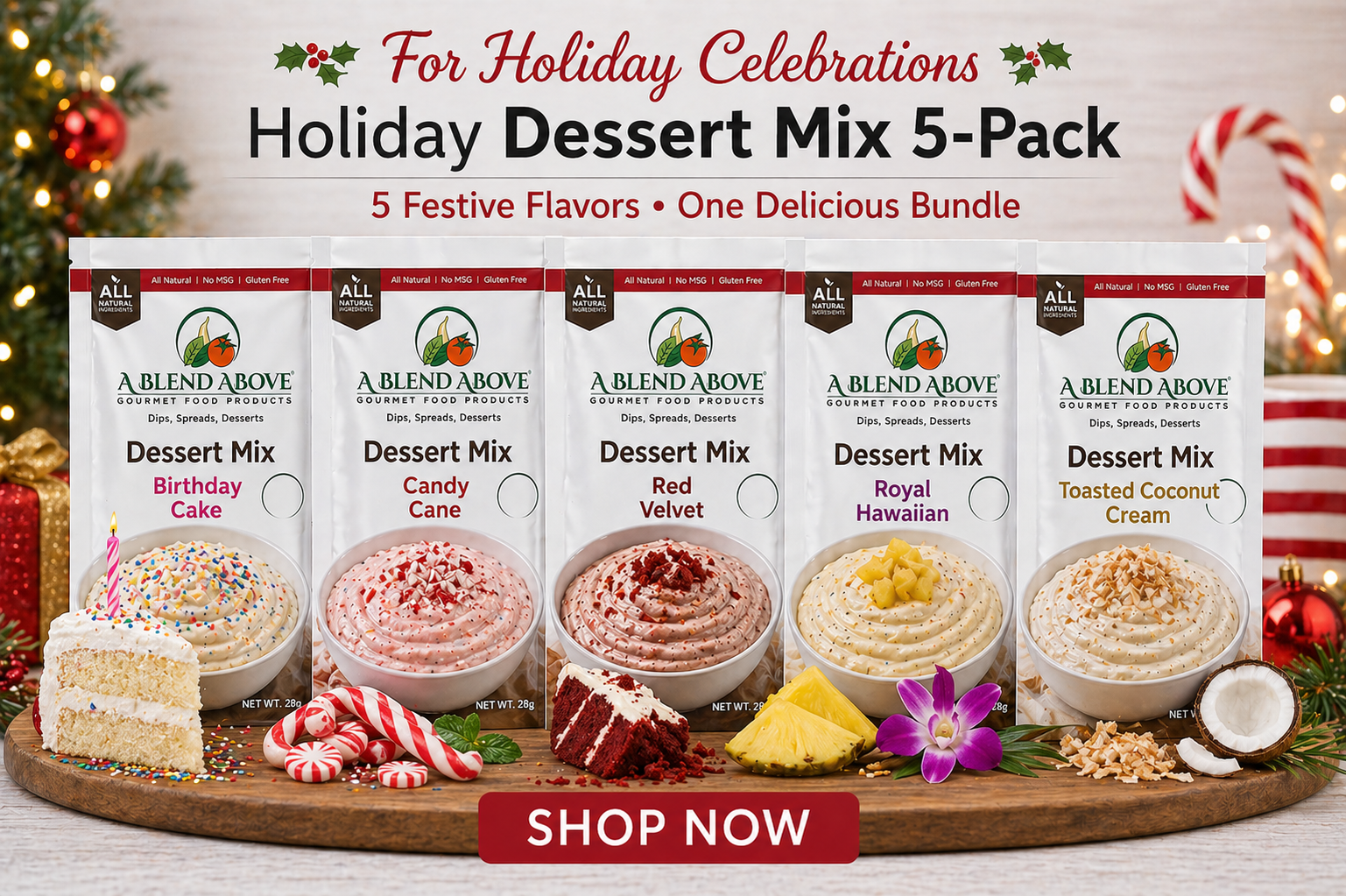 Holiday Dessert Mix 5 Pack