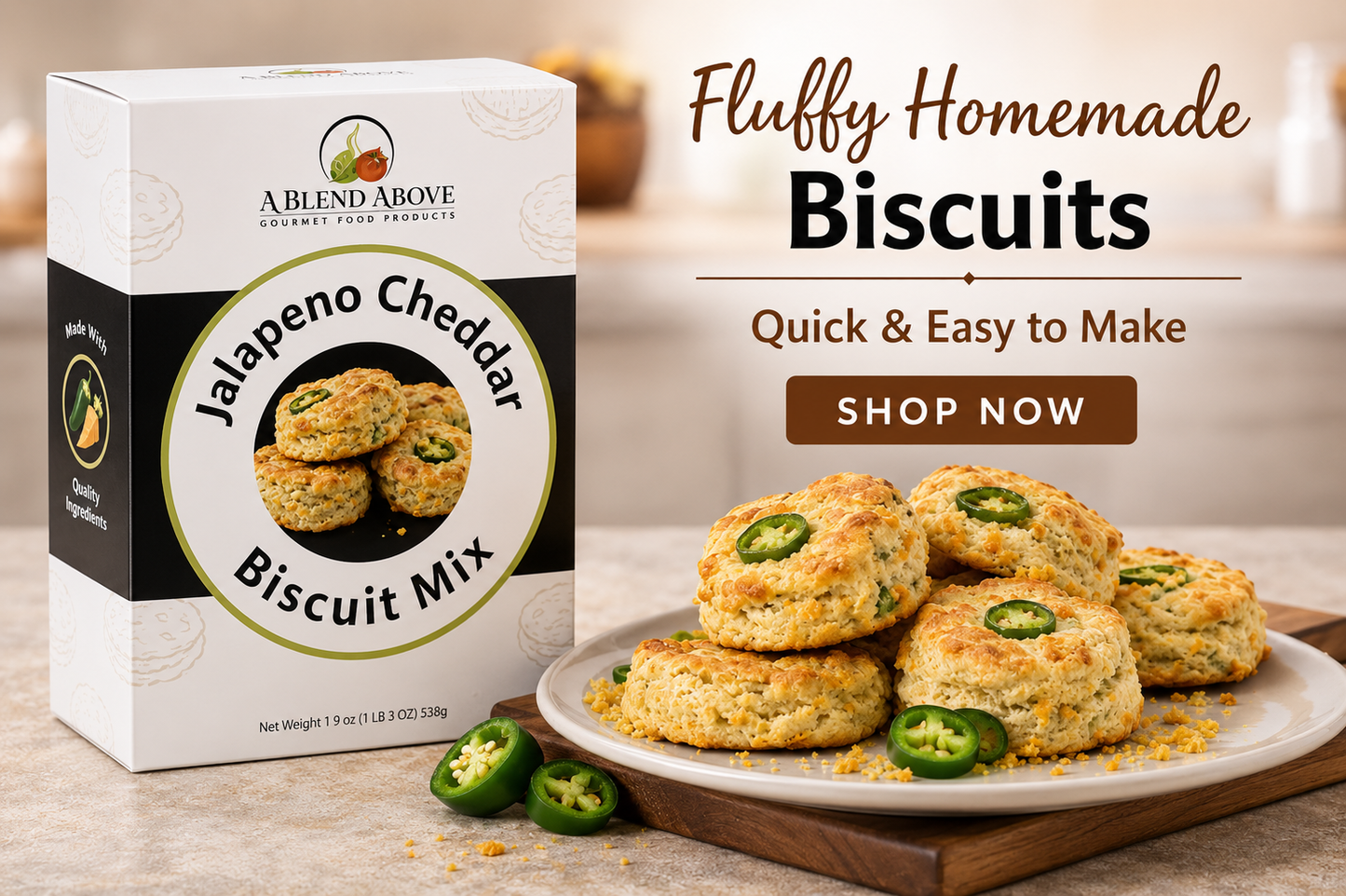 Jalapeno Cheddar Biscuit Mix