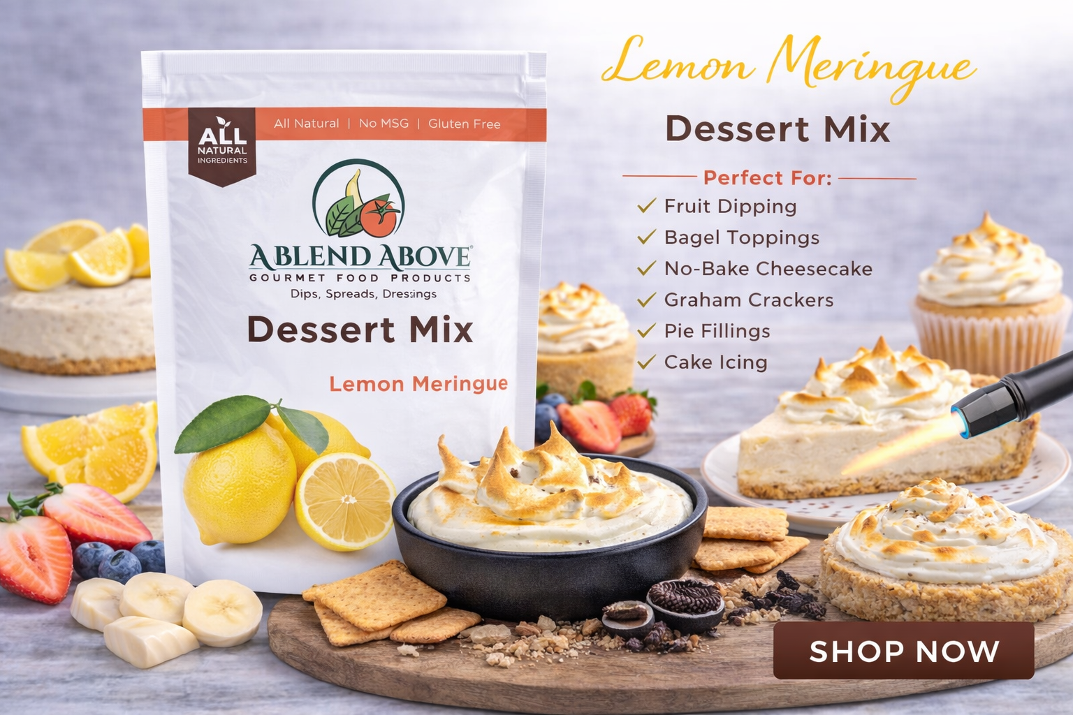 Lemon Meringue Dessert Mix