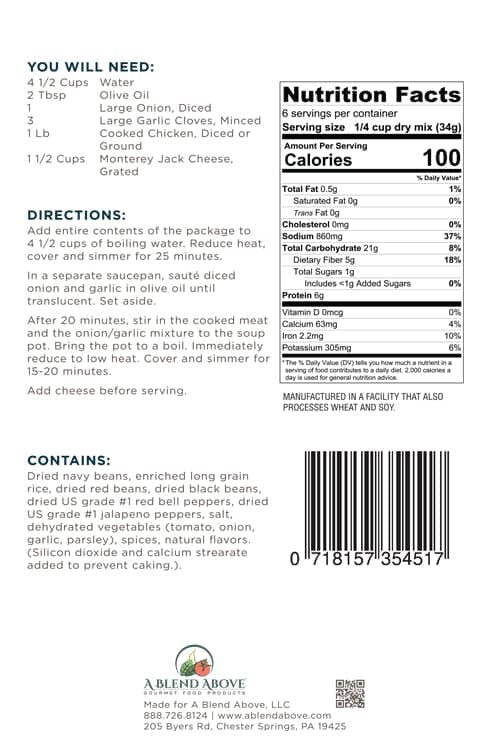 Mixed Bean Chili Mix