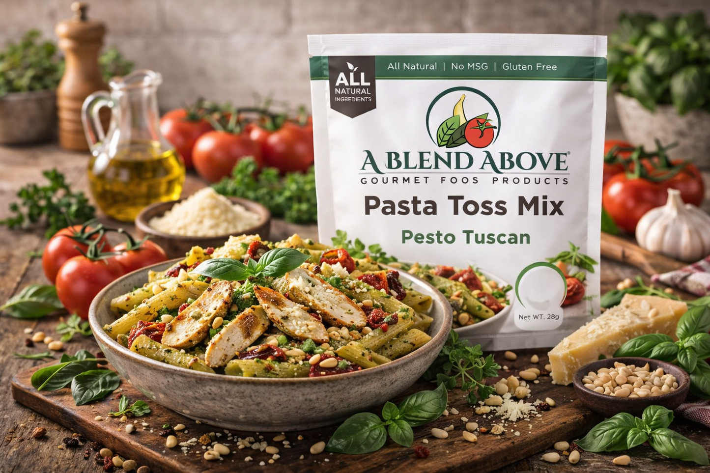 Pesto Tuscan Pasta Mix