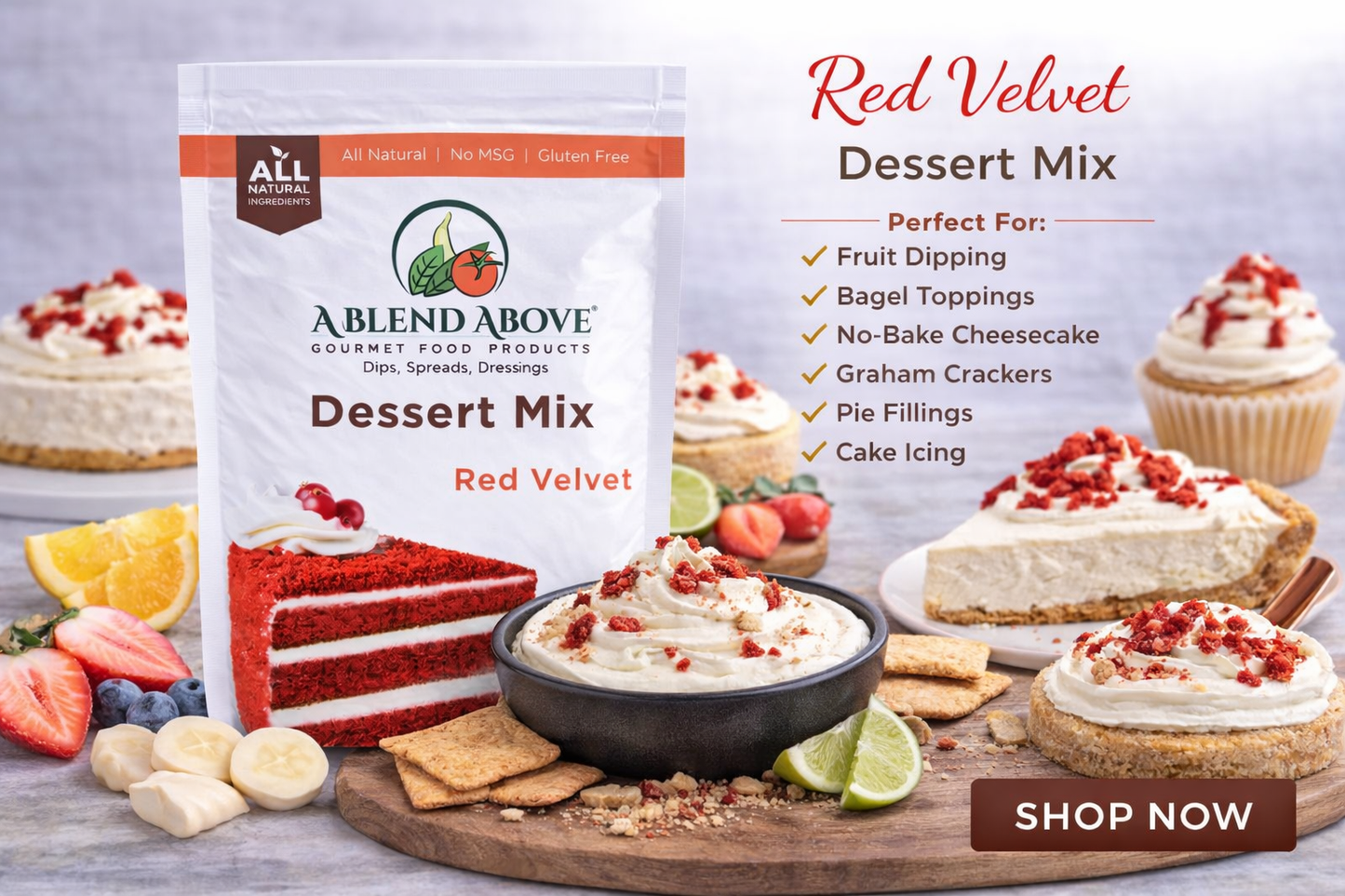 Red Velvet Dessert Mix