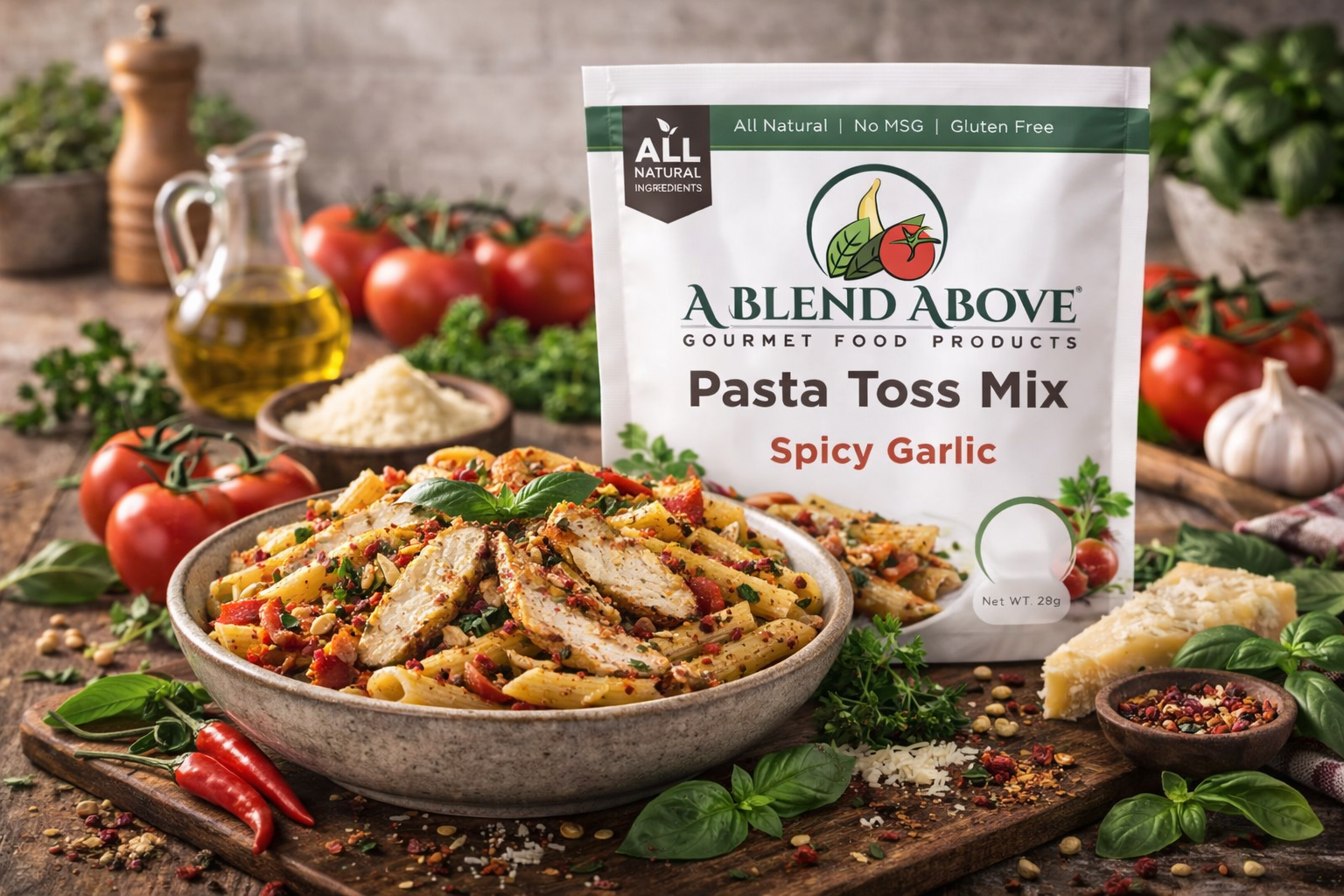 Spicy Garlic Pasta Mix
