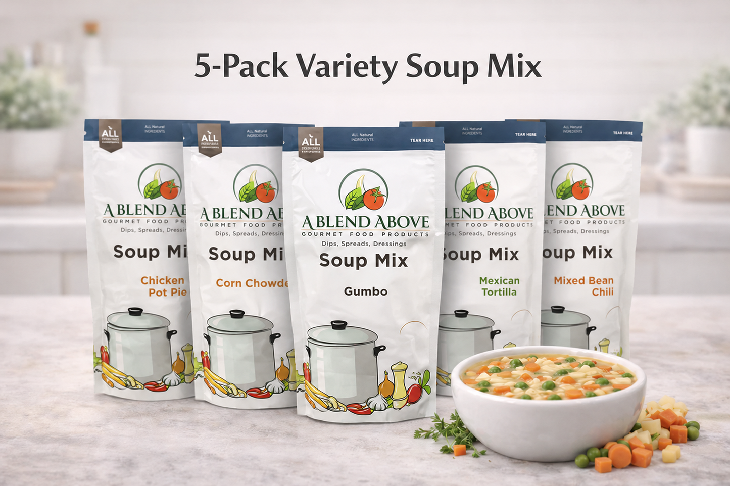 Variety Soup Mix 5 pack